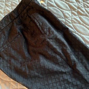 H&M Size 8 pants - black diamond on black.